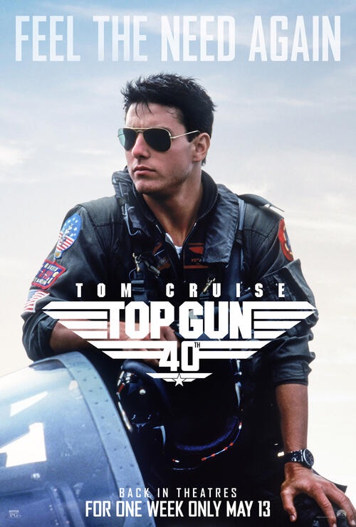 The 40th Anniversary of Top Gun (1986) and A Chance to See My Dad On the Silver&nbsp;Screen